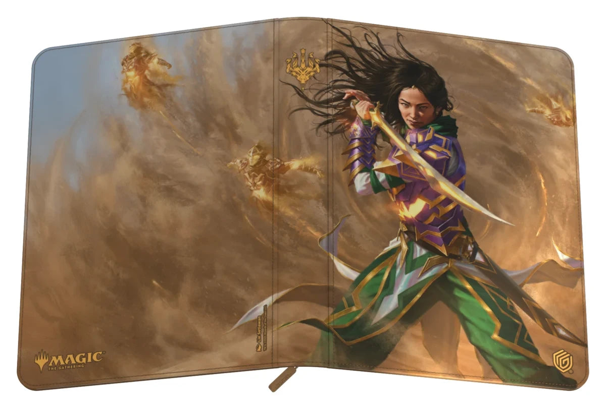 Zipfolio 360 18-Pocket Xenoskin - Tarkir Dragonstorm, Descendant of Storms
