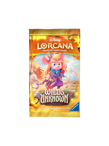 Disney Lorcana Wilds Unknown Booster Pack