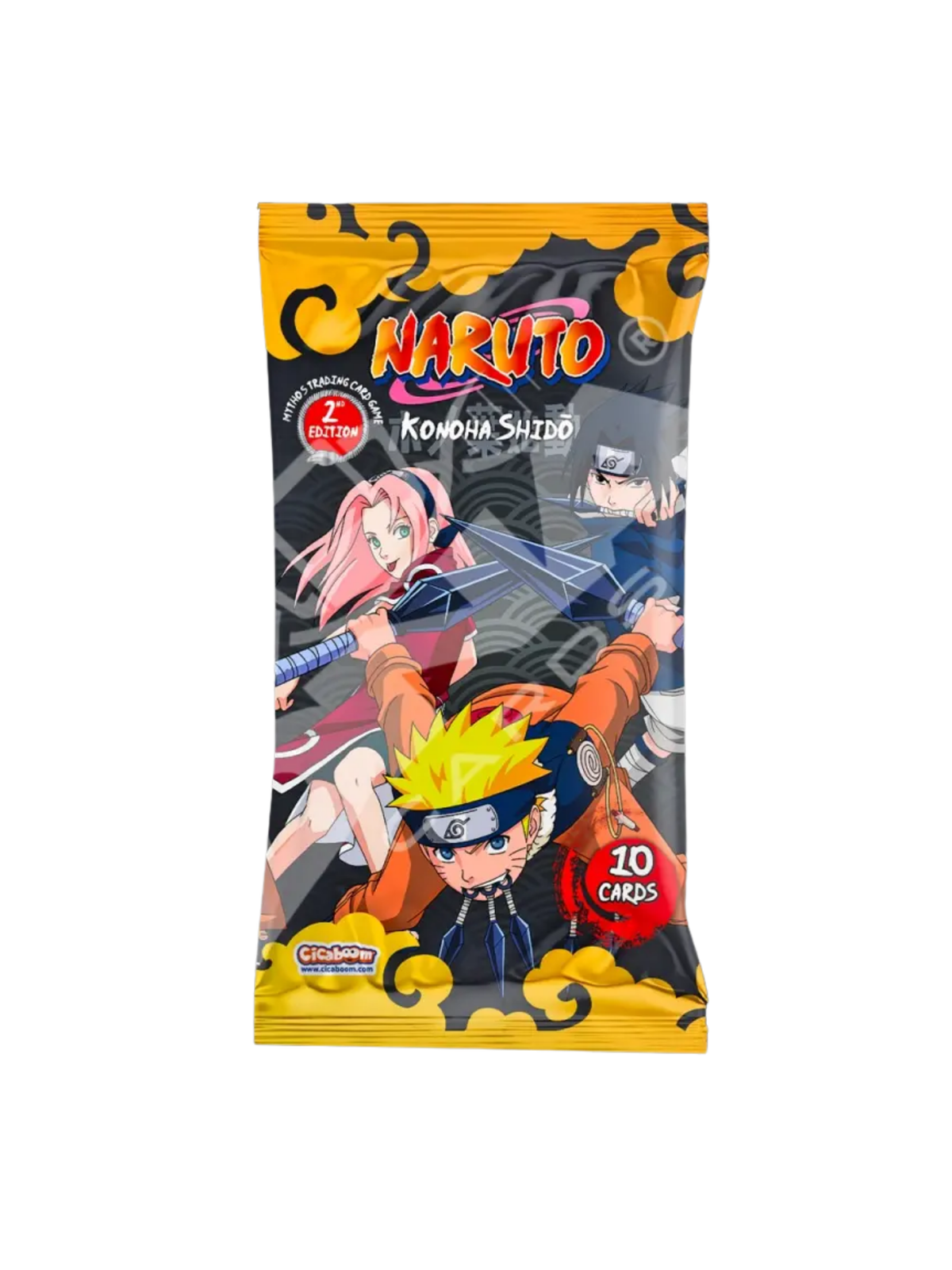 Naruto Konoha Shido First Set 2nd Edition Booster Pack