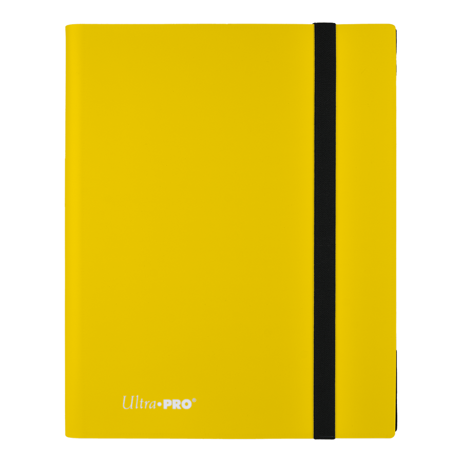 Eclipse Lemon Yellow 9-Pocket Pro-Binder