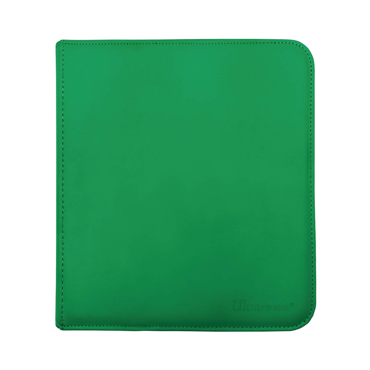 Vivid 12-Pocket Green Zippered Pro Binder Portfolio