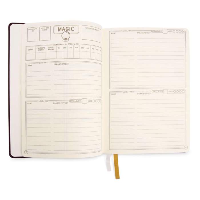 RPG Journal 5E Brown