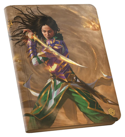 Zipfolio 360 18-Pocket Xenoskin - Tarkir Dragonstorm, Descendant of Storms