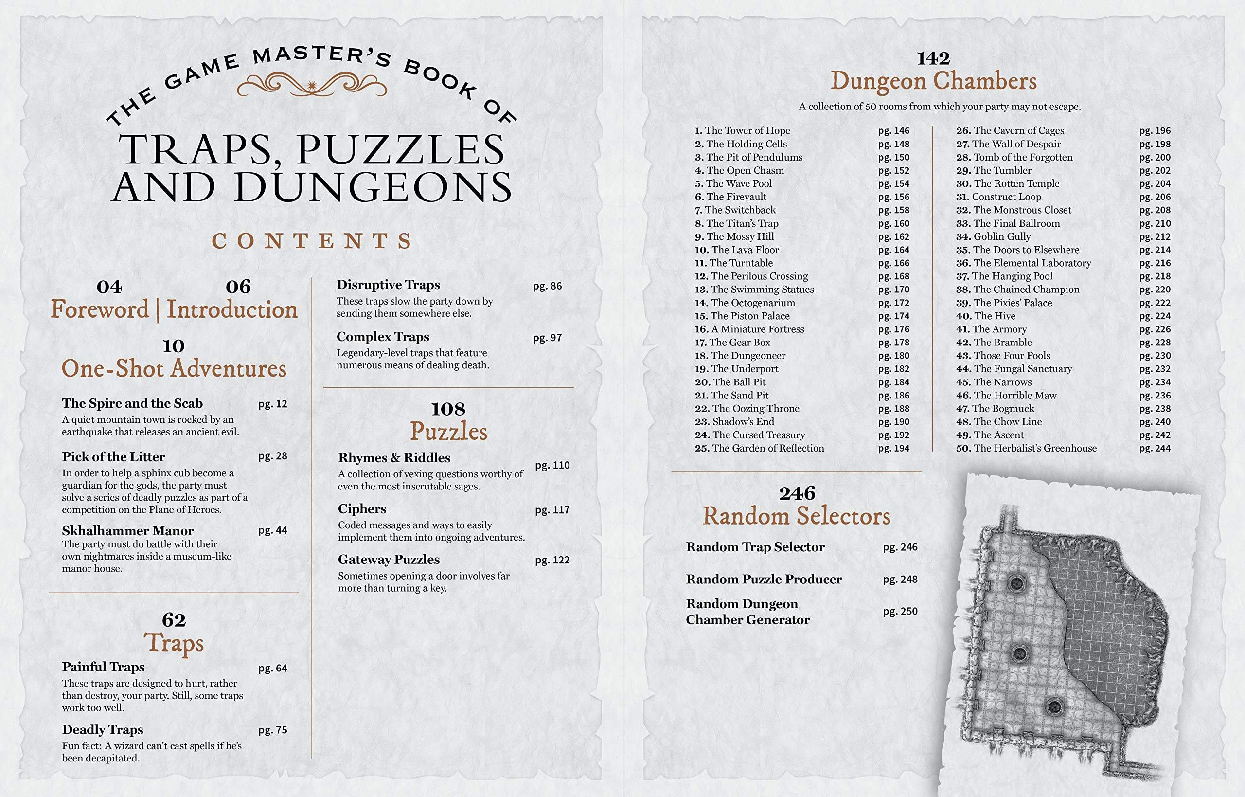 The Game Master's Book of Traps, Puzzles and Dungeons