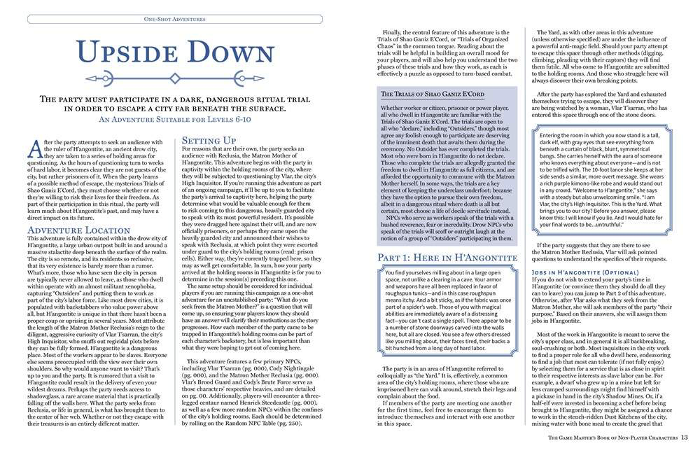 The Game Master's Book of Non-Player Characters