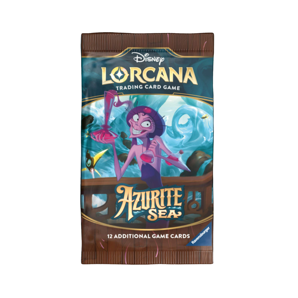 Disney Lorcana Azurite Sea Booster Pack
