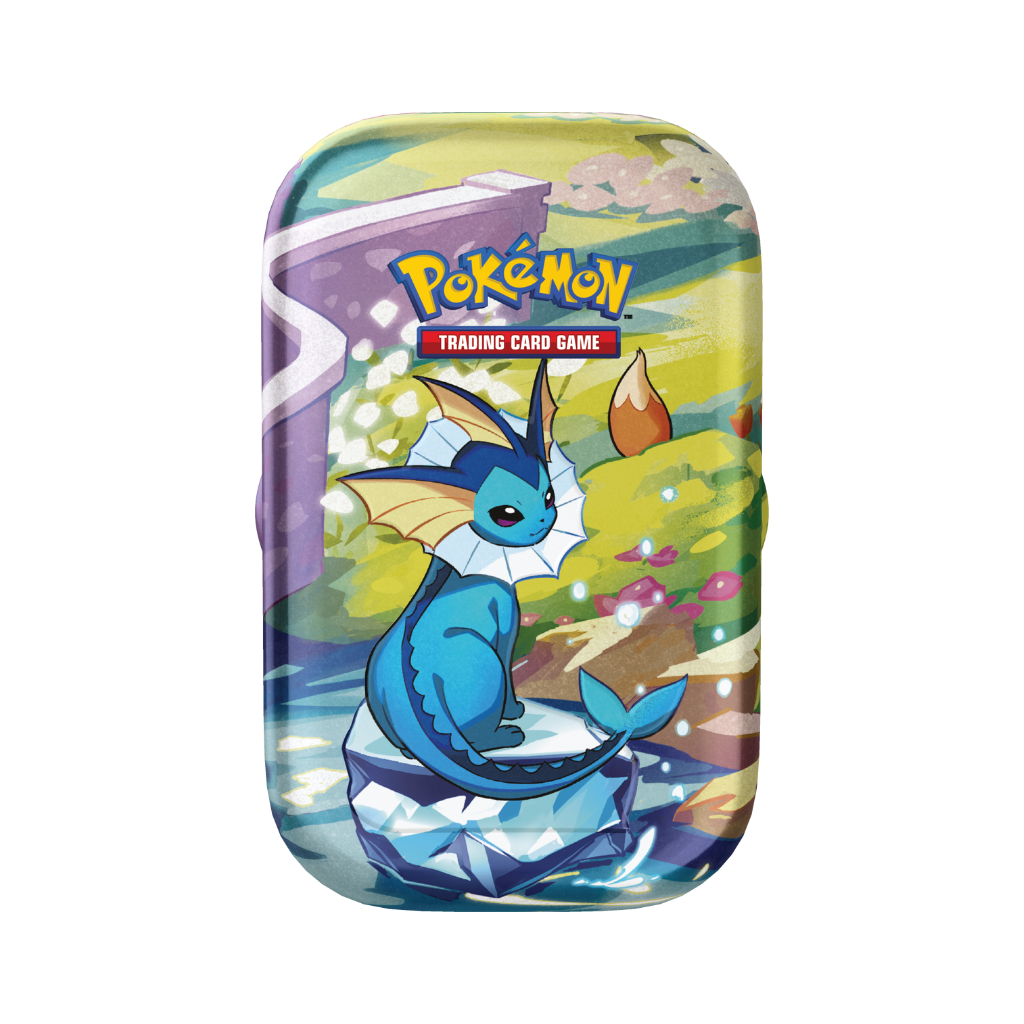 Prismatic Evolutions Mini Tin