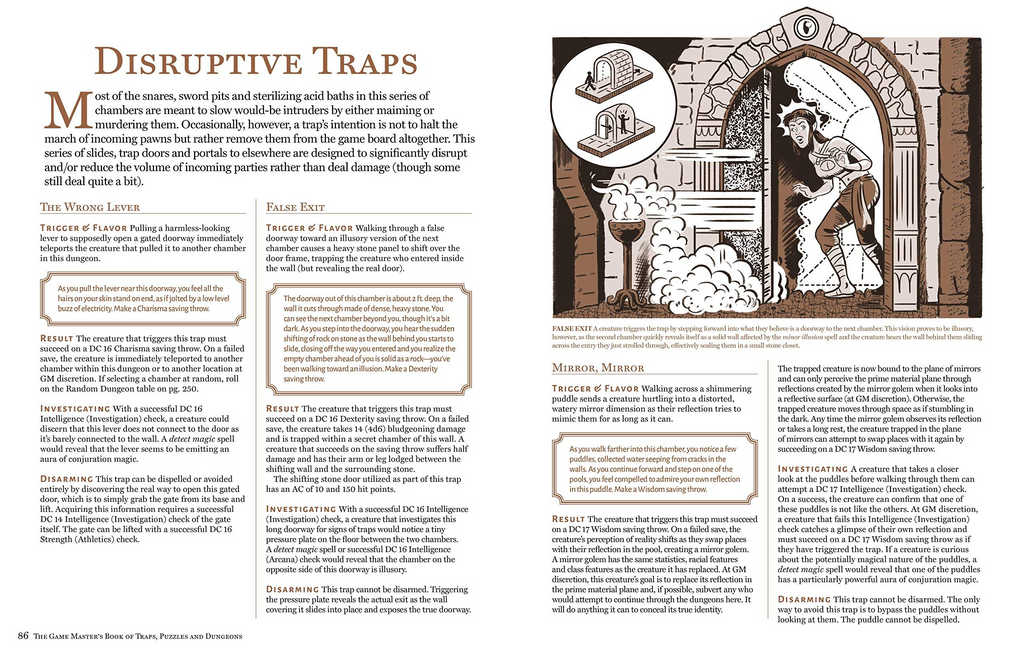 The Game Master's Book of Traps, Puzzles and Dungeons