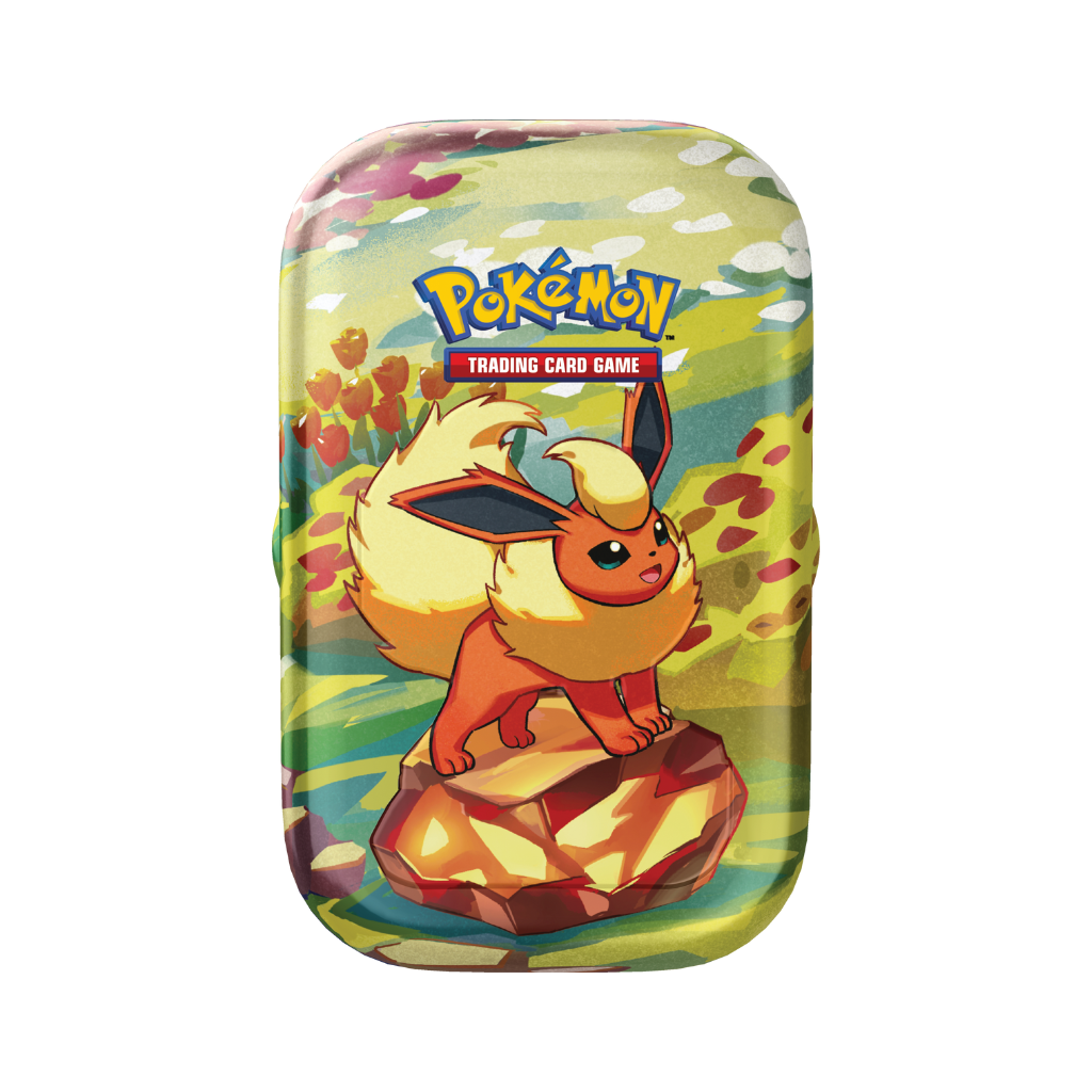 Prismatic Evolutions Mini Tin