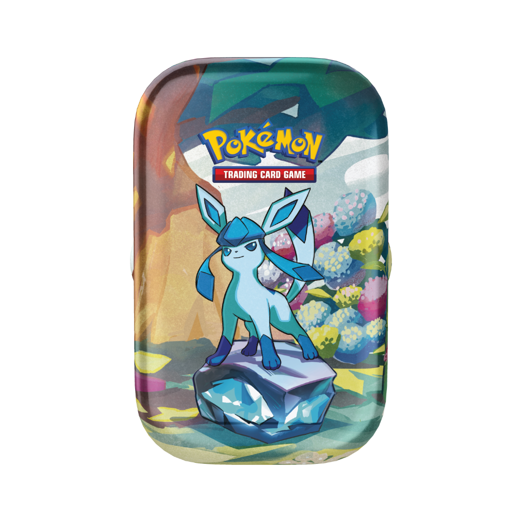 Prismatic Evolutions Mini Tin