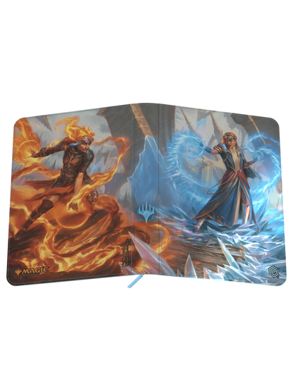 Zipfolio 360 18-Pocket Xenoskin - Reality Fracture - Chandra, Chill of Compliance - Chandra, Torch of Defiance