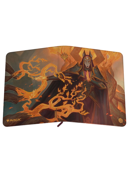 Zipfolio 360 18-Pocket Xenoskin - Tarkir Dragonstorm, Abzan Devotee