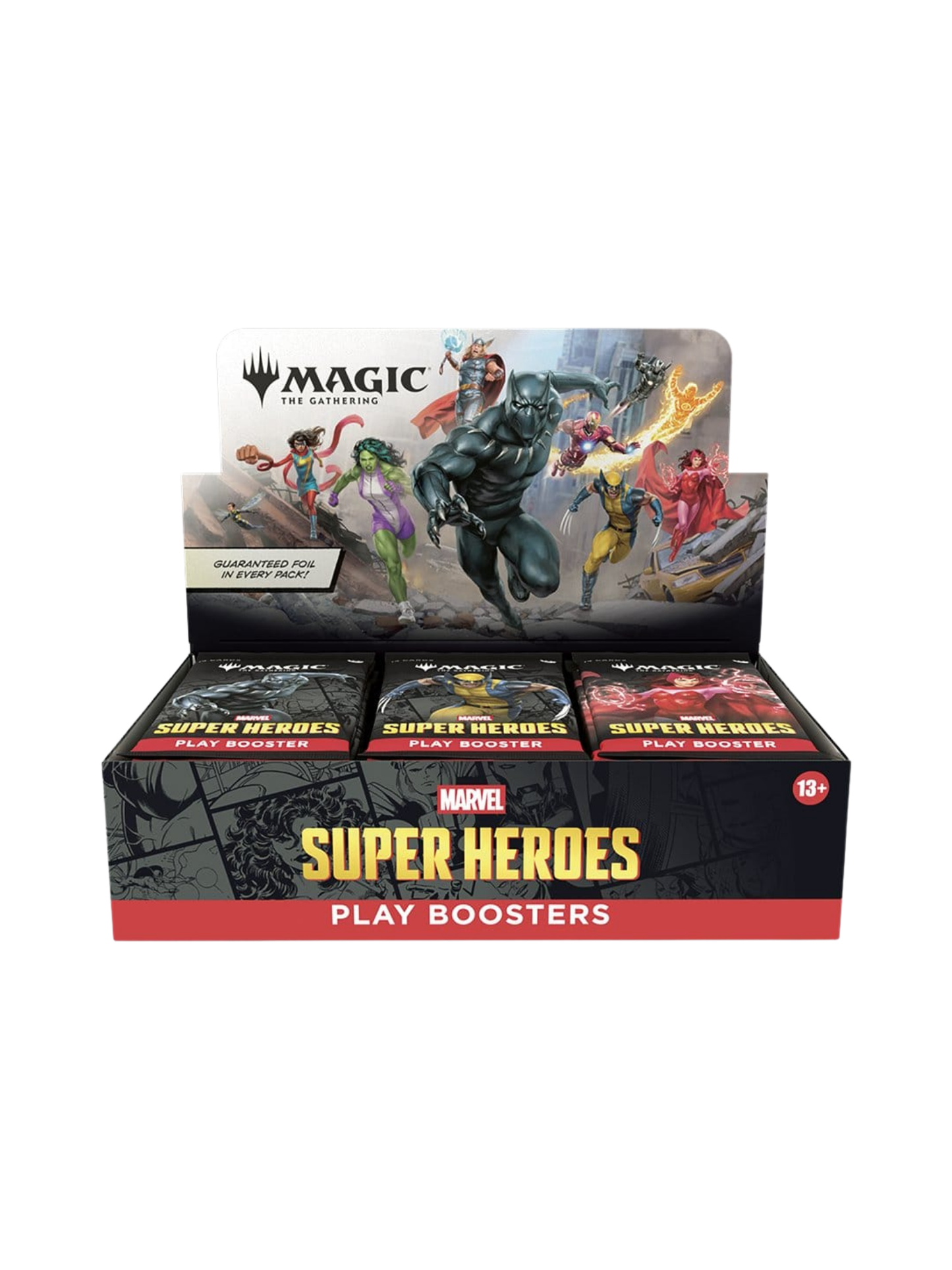 Marvel Super Heroes Play Booster Display (30)