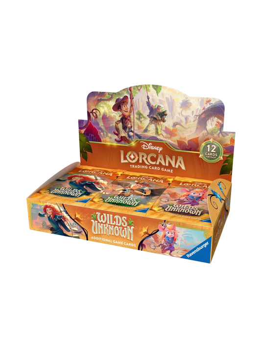 Disney Lorcana Wilds Unknown Booster Display Boks