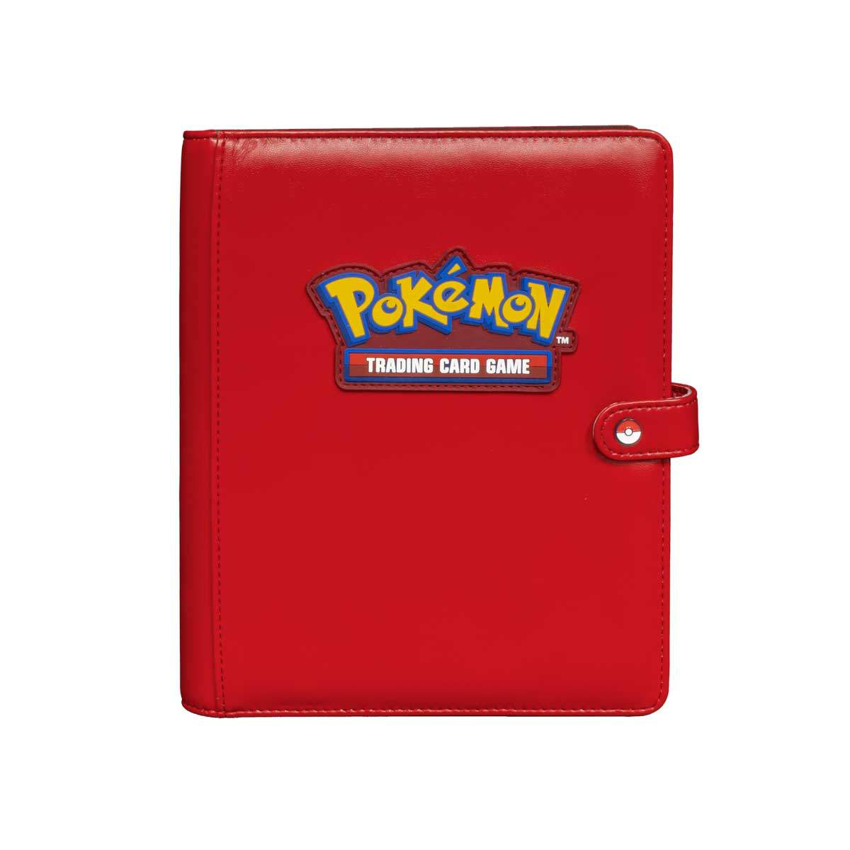 Red Pokemon 4-Pocket Premium Snap Binder