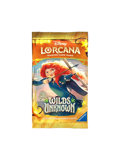 Disney Lorcana Wilds Unknown Booster Pack