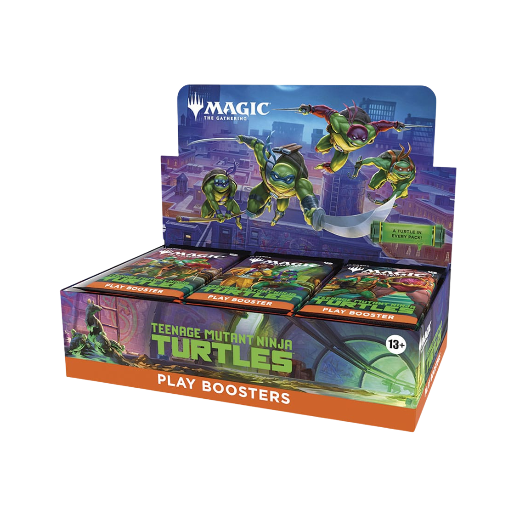 Teenage Mutant Ninja Turtles Play Booster Display Boks