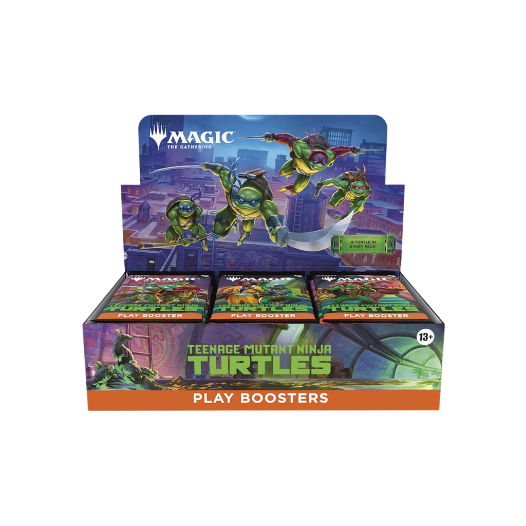 Teenage Mutant Ninja Turtles Play Booster Display Boks
