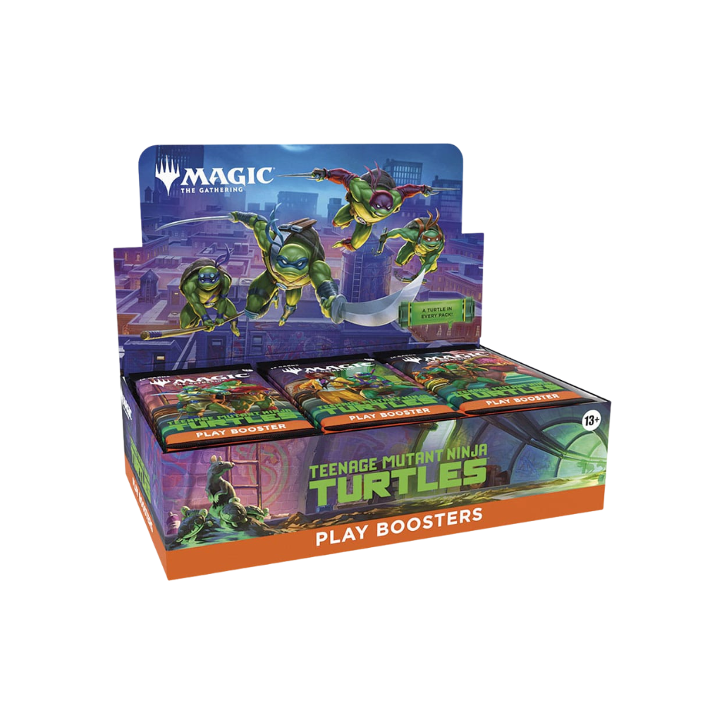 Teenage Mutant Ninja Turtles Play Booster Display Boks
