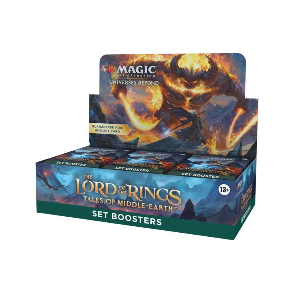 The Lord of the Rings: Tales of Middle-earth Set Booster Display Boks