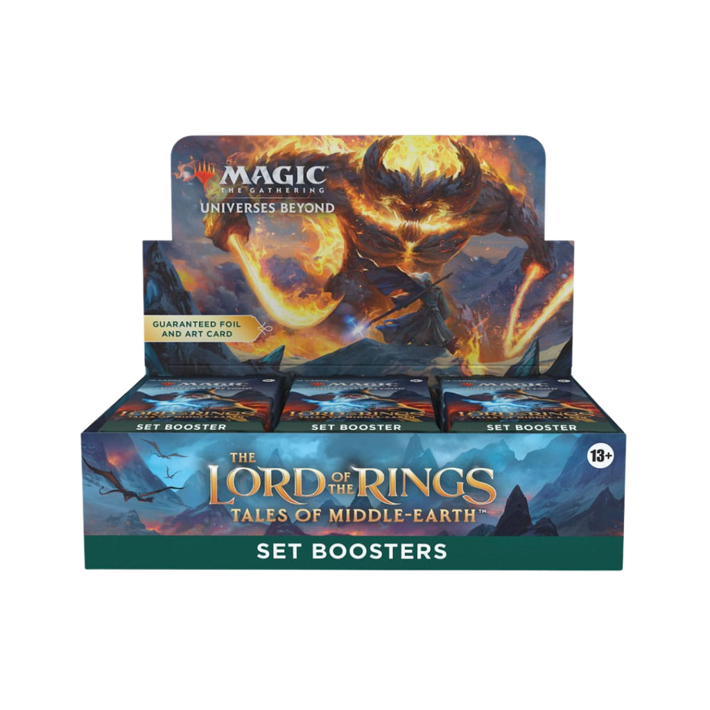 The Lord of the Rings: Tales of Middle-earth Set Booster Display Boks