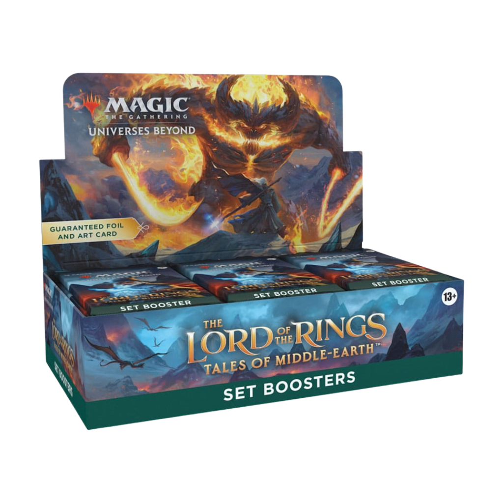 The Lord of the Rings: Tales of Middle-earth Set Booster Display Boks