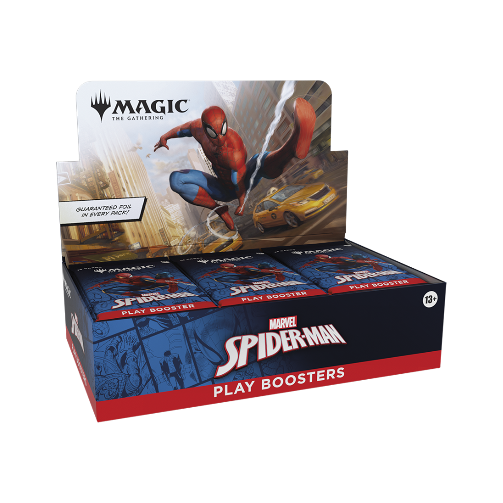 Spider-Man Play Booster Display Boks