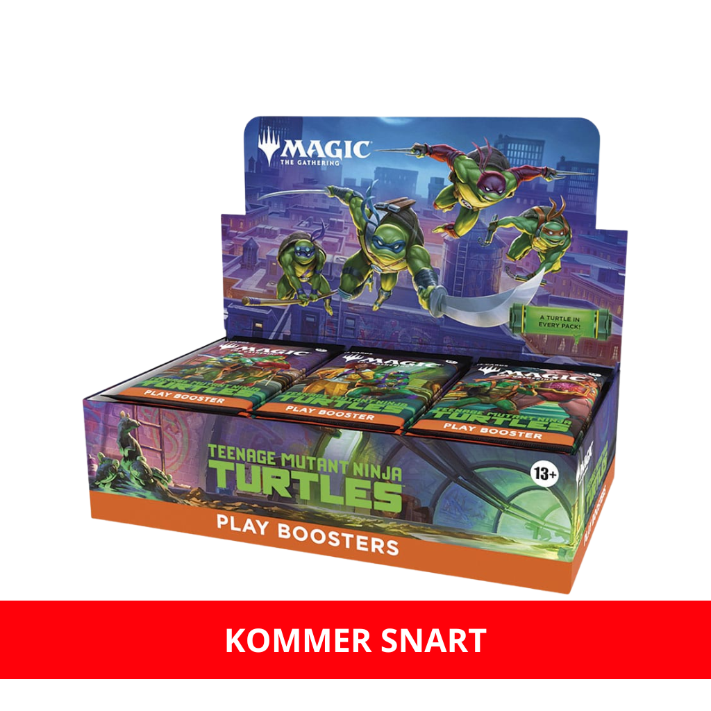 Teenage Mutant Ninja Turtles Play Booster Display Boks