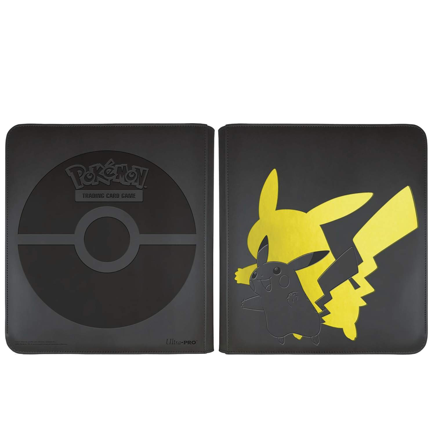 Pikachu Elite Series 12-Pocket Zippered Pro-Binder Pokemon TCG