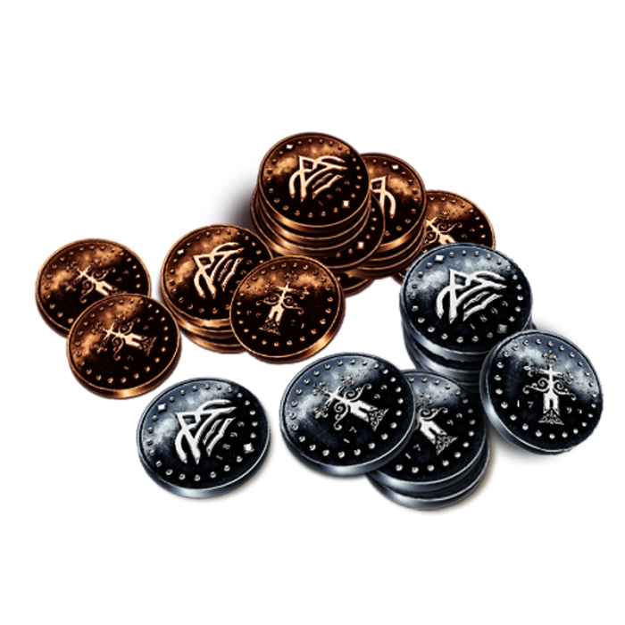 Dark Quarter: Deluxe Metal Experience Tokens