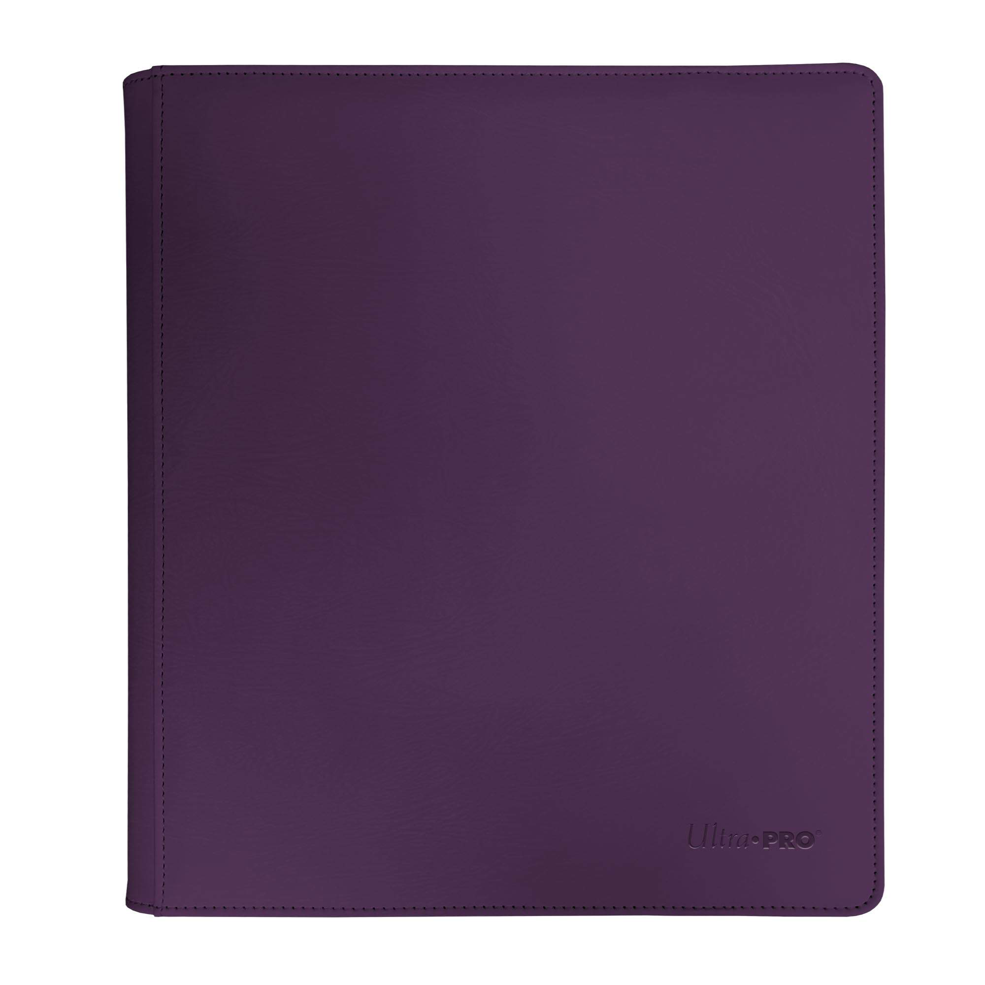Vivid 12-Pocket Midnight Plum Zippered Pro-Binder