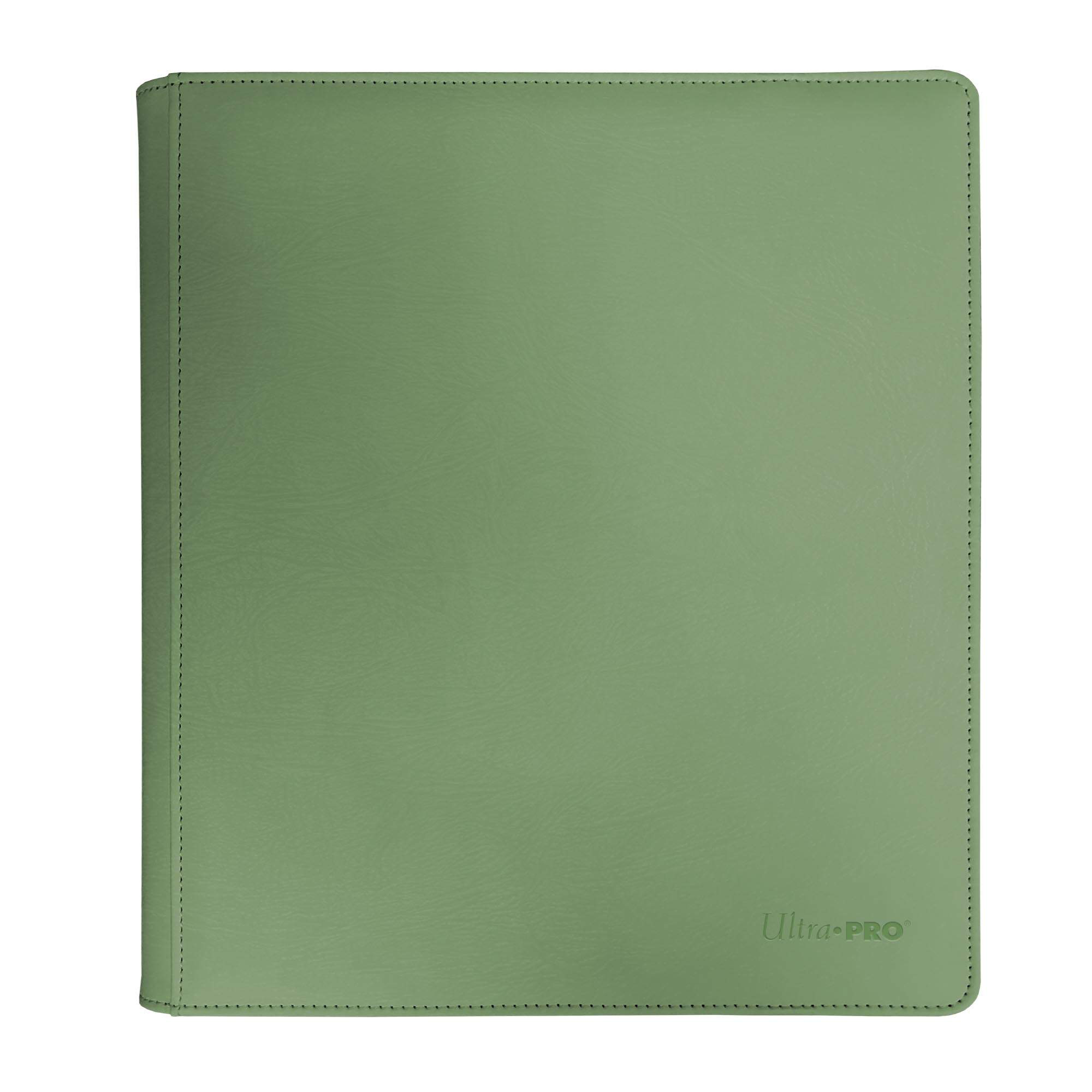 Vivid 12-Pocket Cool Matcha Zippered Pro-Binder