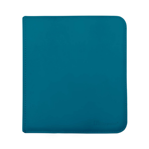 12 Pocket Zippered Pro Binder Teal