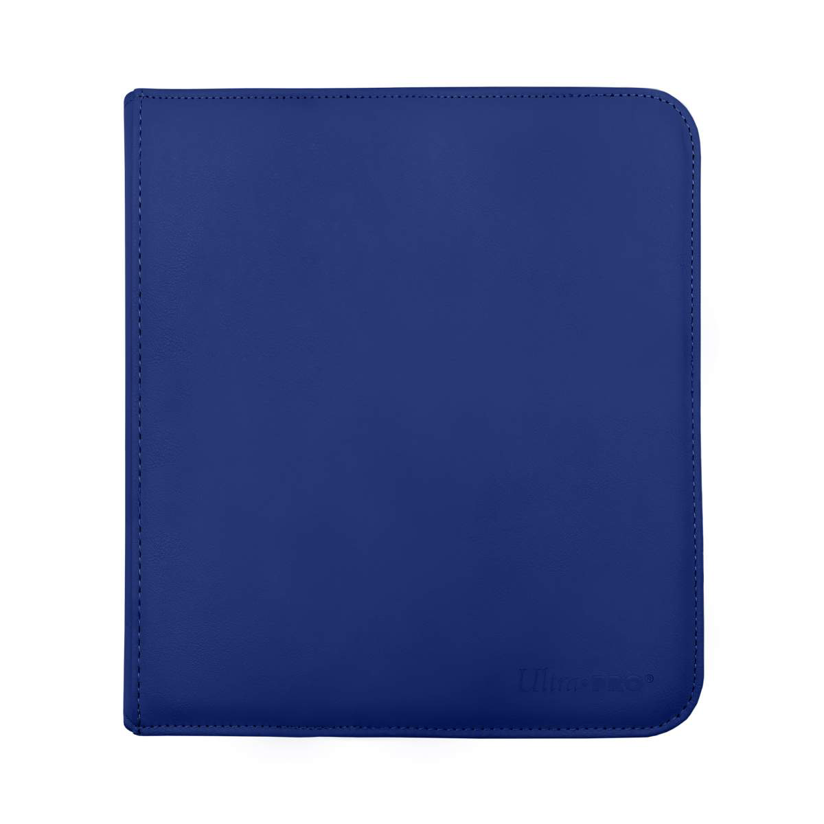 12 Pocket Zippered Pro Binder Blue
