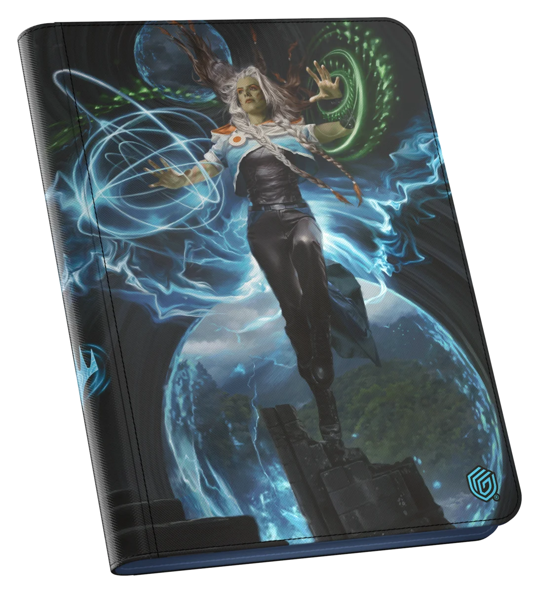 Zipfolio 360 18-Pocket Xenoskin - Reality Fracture - Jace, Reality Sculptor  - Tam, the Possibility