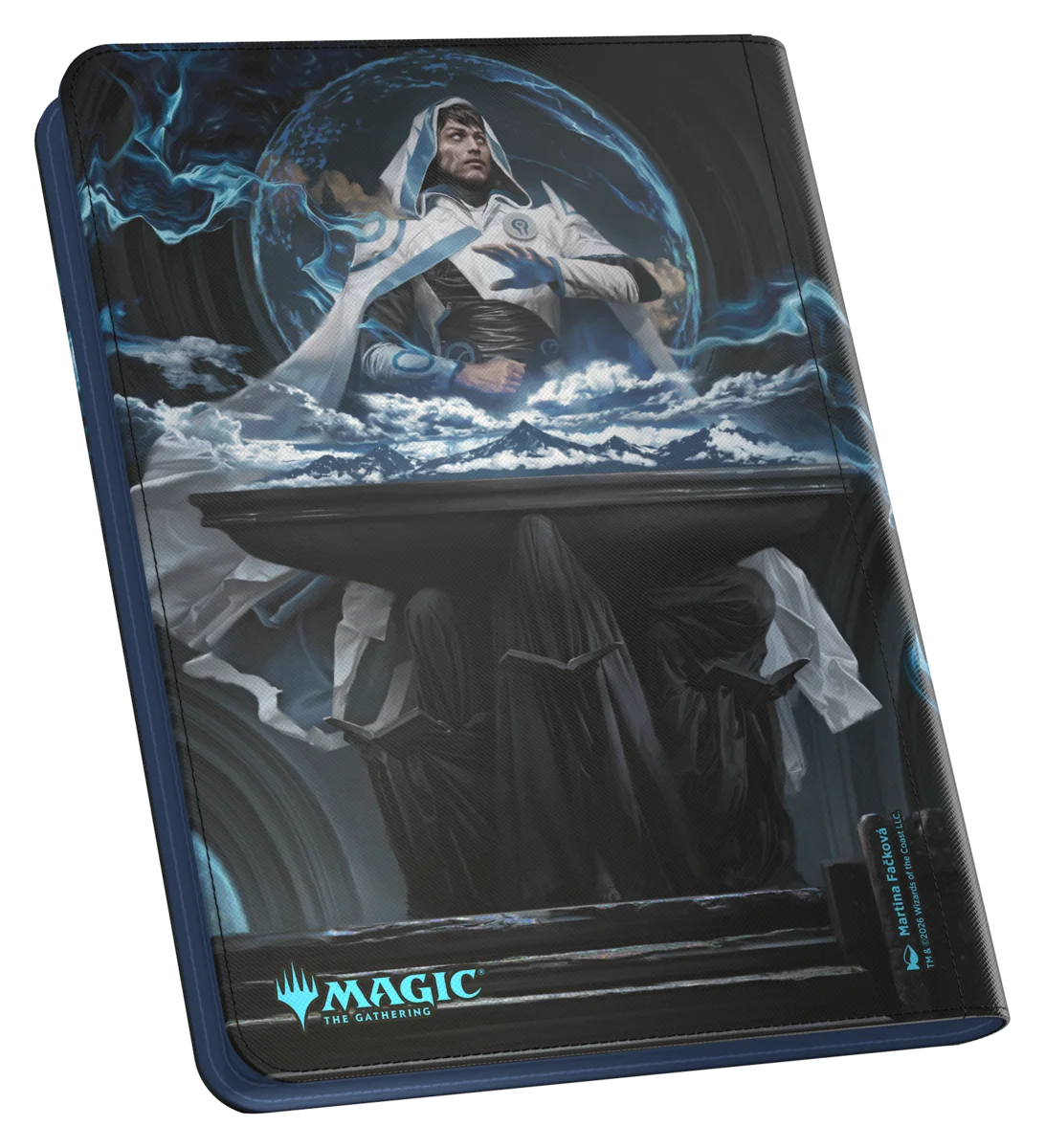 Zipfolio 360 18-Pocket Xenoskin - Reality Fracture - Jace, Reality Sculptor  - Tam, the Possibility