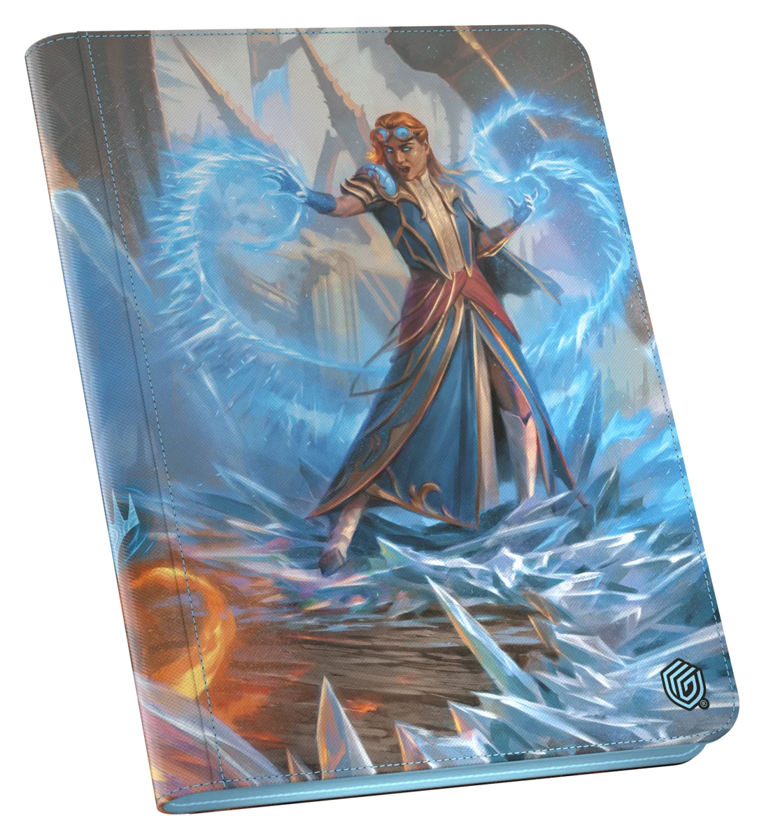 Zipfolio 360 18-Pocket Xenoskin - Reality Fracture - Chandra, Chill of Compliance - Chandra, Torch of Defiance