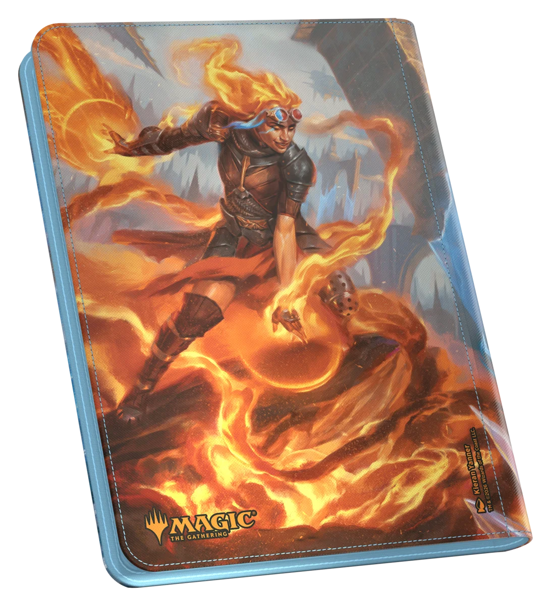 Zipfolio 360 18-Pocket Xenoskin - Reality Fracture - Chandra, Chill of Compliance - Chandra, Torch of Defiance