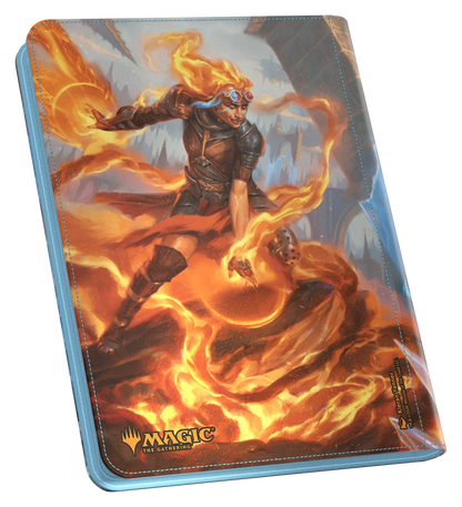 Zipfolio 360 18-Pocket Xenoskin - Reality Fracture - Chandra, Chill of Compliance - Chandra, Torch of Defiance