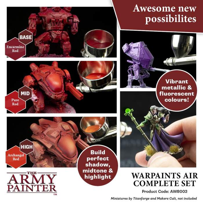The Army Painter: Warpaints Air Complete Set 18 ml (126)