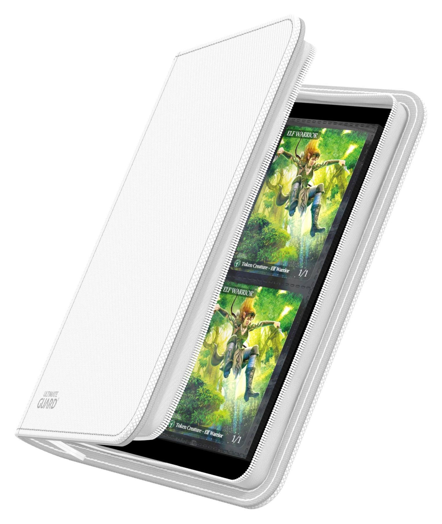 Zipfolio 160 8-Pocket Xenoskin - White