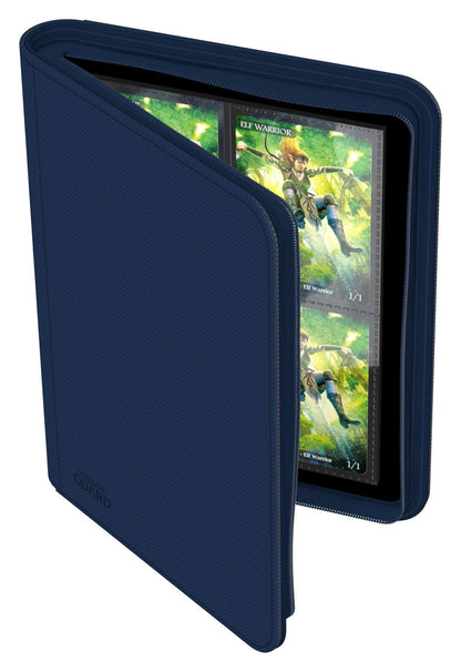 Zipfolio 160 8-Pocket Xenoskin - Blue
