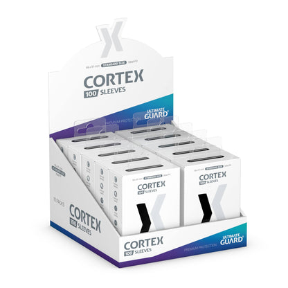Cortex Sleeves Standard Size  (100) - Black