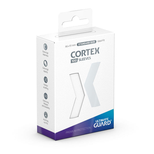 Cortex Sleeves Standard Size  (100) - White