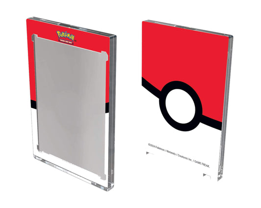 Single 35pt One-Touch Edge Poke Ball Printed Magnetic Card Holder