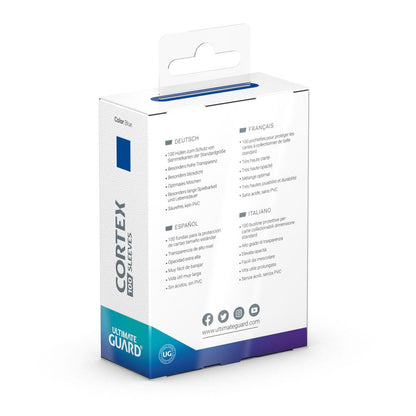 Cortex Sleeves Standard Size  (100) - Blue