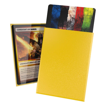 Cortex Sleeves Standard Size  (100) - Yellow