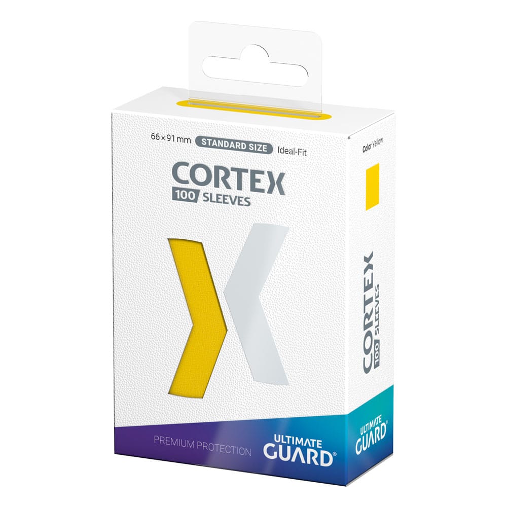 Cortex Sleeves Standard Size  (100) - Yellow