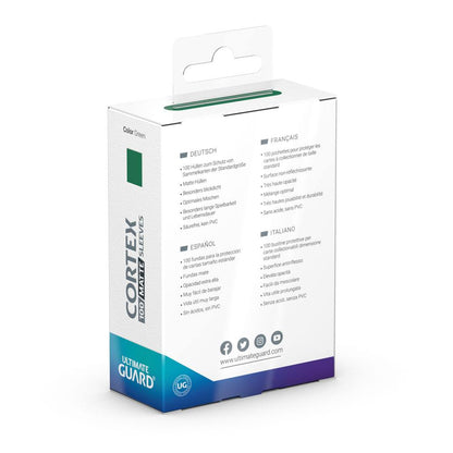 Cortex Sleeves Standard Size  (100) - Green