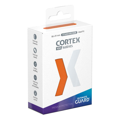 Cortex Sleeves Standard Size  (100) - Orange